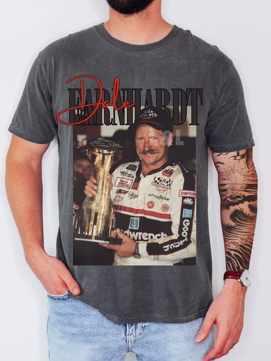DALE EARNHARDT TEE OR CREW