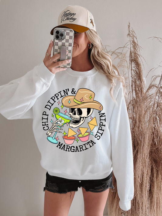 Chip Dippin Tee or Crewneck