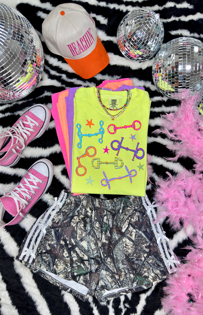 Neon Bits Graphic Tee