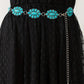 The Turquoise Concho Belt